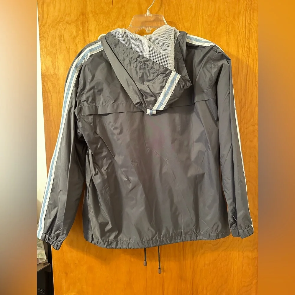 Gray Windbreaker Jacket - Picture 3 of 3